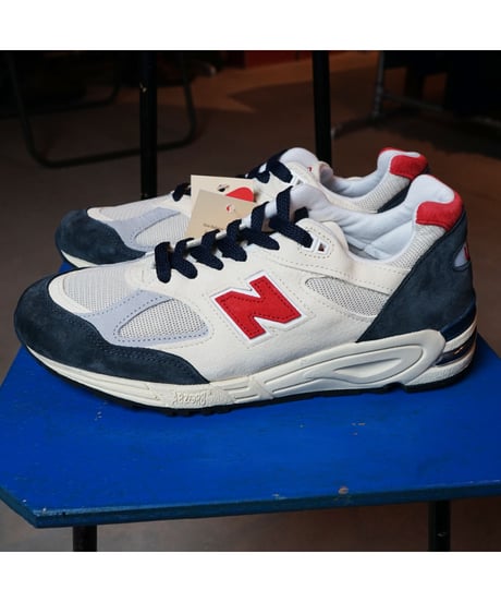 【 MADE IN USA  NEW BALANCE "M990 TA2" / IVORY×NAVY 】アメリカ製 ニューバランス "M990 TA2" / アイボリー×ネイビー