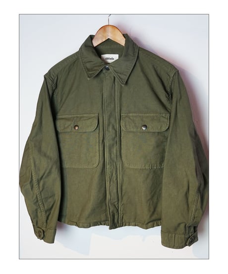 【 OBLADA “MILITARY JACKET” / KHAKI 】 オブラダ “ミリタリージャケット” / カーキ