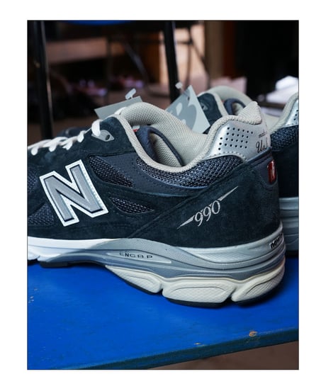 【 MADE IN USA  NEW BALANCE "M990 NB3" / NAVY 】アメリカ製 ニューバランス "M990 NB3" / ネイビー