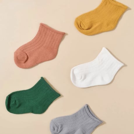 Baby to Toddler All day long Rib socks