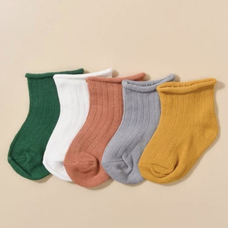Baby to Toddler All day long Rib socks