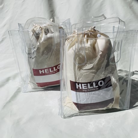 Hello my name is PVC Bag