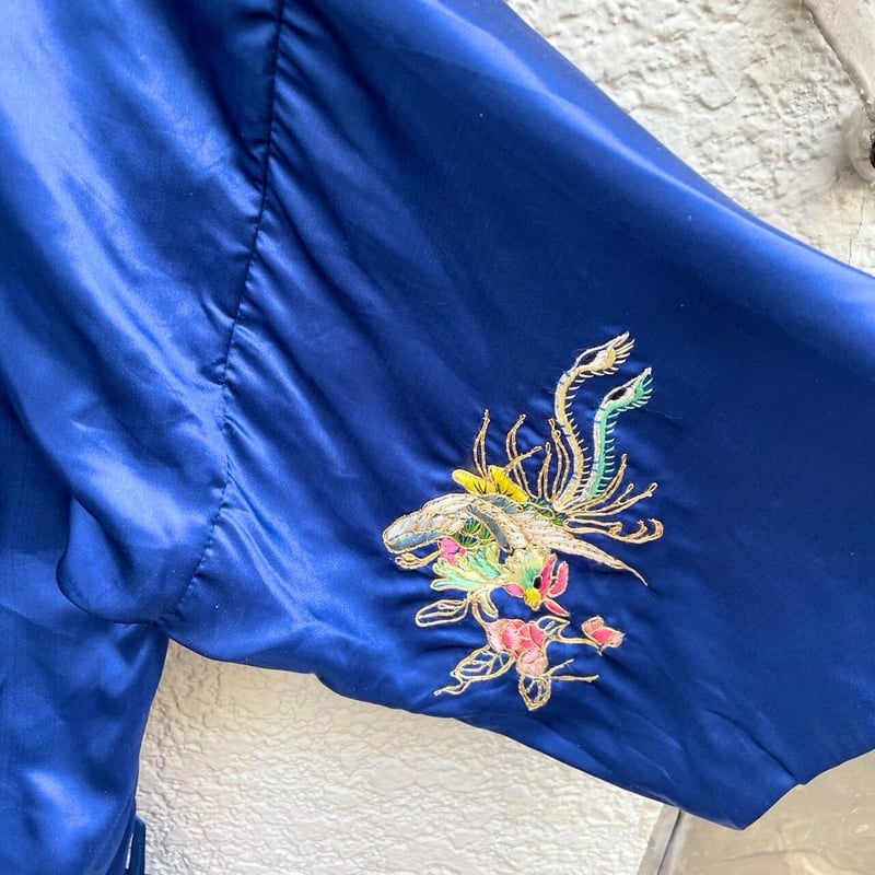embroidery China gown/手刺繍チャイナガウン | mottovintage embroidery China gown/手刺繍チャイナガウン | mottovintage