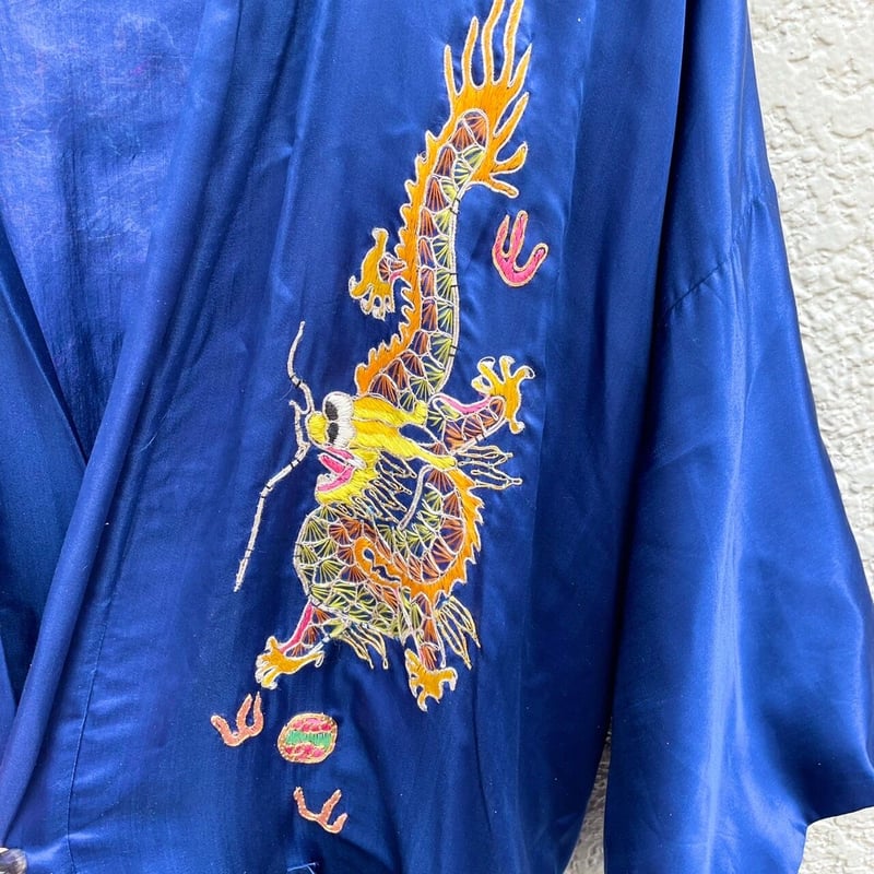 embroidery China gown/手刺繍チャイナガウン | mottovintage...