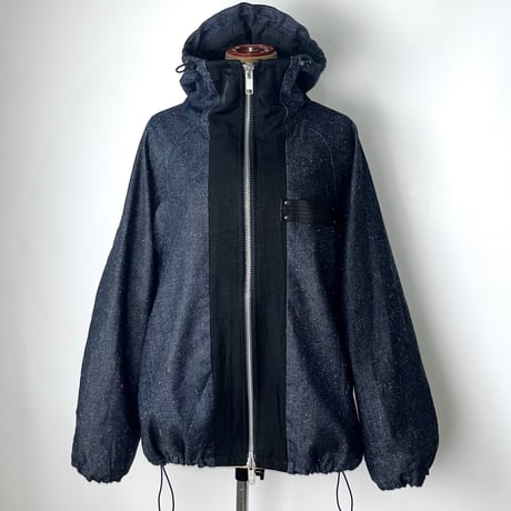 BANANA DENIM HOODIE