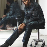 Art Camo Jacquard Pants