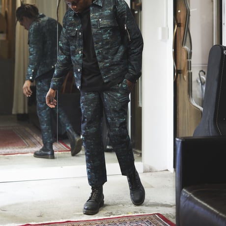 Art Camo Jacquard Pants