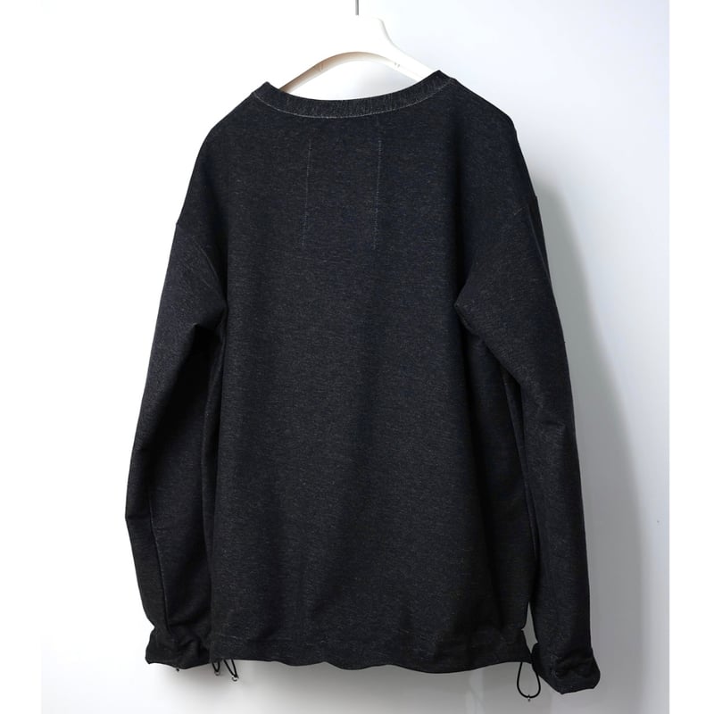 PERVERZE Open Sweat Shirts BLACK パーバーズ 黒 Z3R0D Paris Oversize Black Hoodie