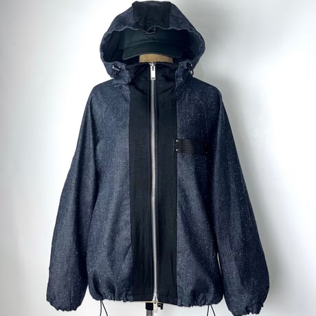 BANANA DENIM HOODIE