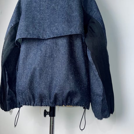 BANANA DENIM HOODIE