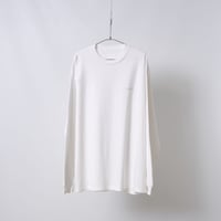 LOGO  CORDURA L/S T-shirt　　（White）