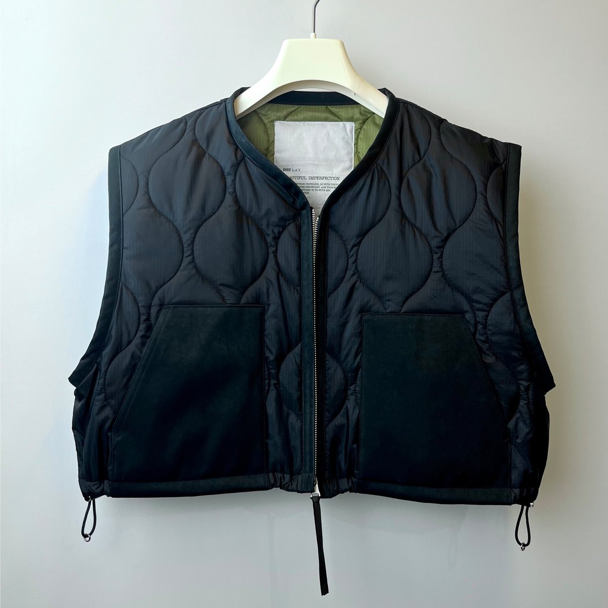 epa reversible short vest リバーシブルショートベスト Quilting Short Vest（Reversible） | ØØØØ
