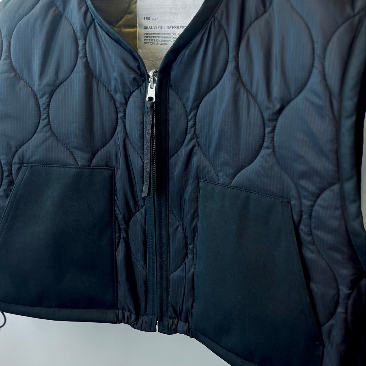 Quilting Short Vest（Reversible） | ØØØØ