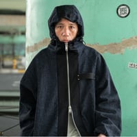 BANANA DENIM HOODIE