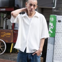 Waffle Open-collar Shirt