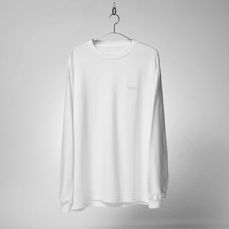 "LOGO"   CORDURA  Long sleeve T-Shirt（White）