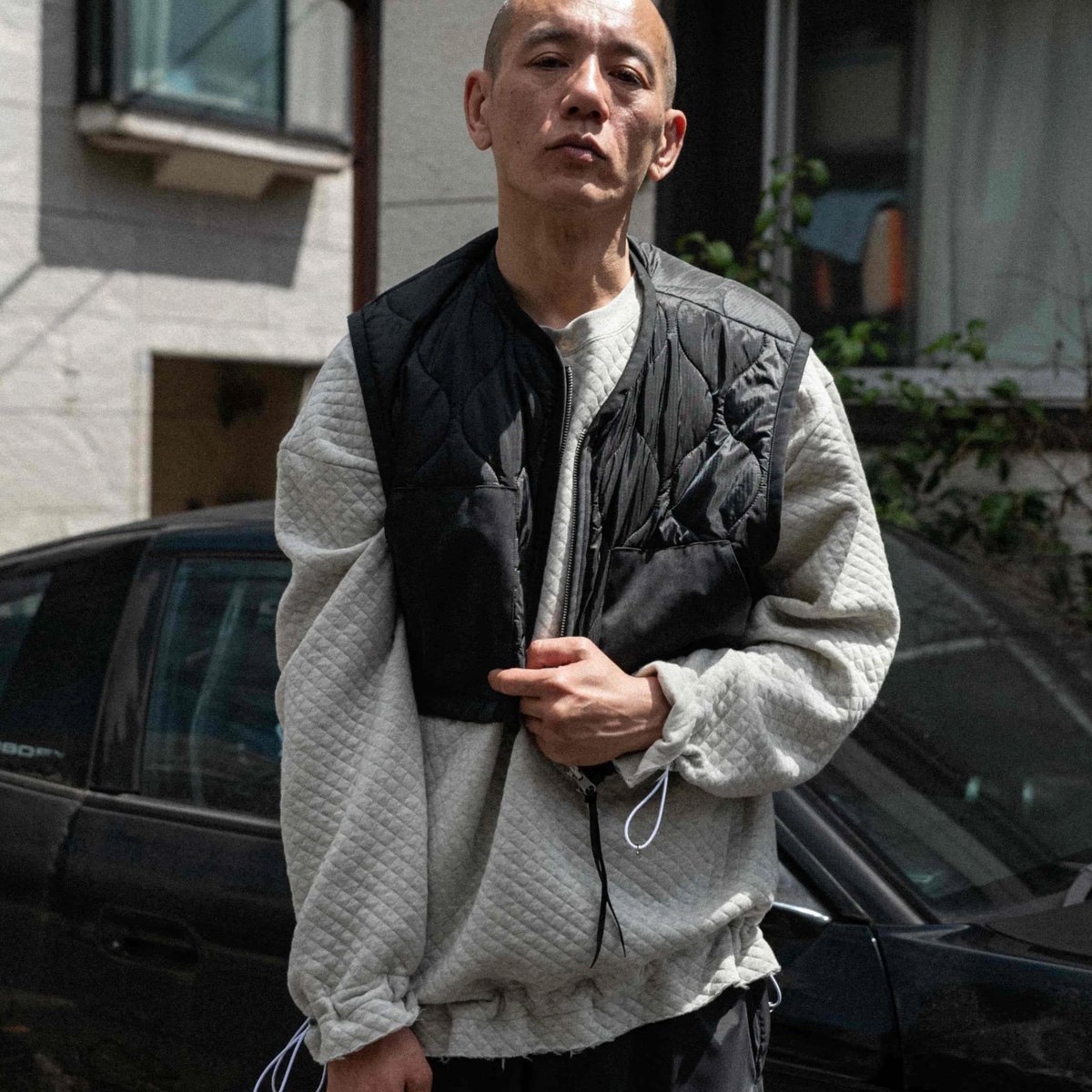 epa reversible short vest リバーシブルショートベスト リバーシブルショートベスト epa epa reversible short vest