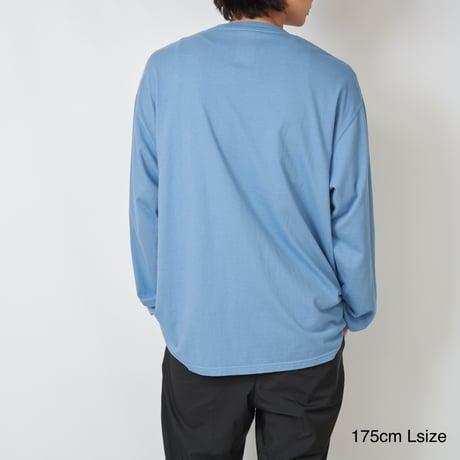 Garment dye CORDURA L/S Pocket T-shirt（Lavender）