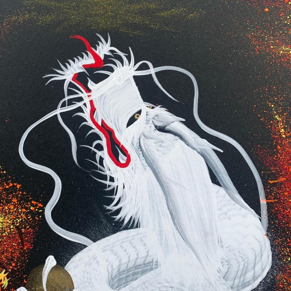 【黄金龍】　龍脈形成　開運　置物　龍神　アート　絵　イミラック隕石　辰　一筆龍 黄金龍】 龍脈形成 開運 置物 龍神 アート 絵 イミラック隕石 辰