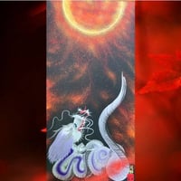 金龍∞銀龍【愛】（A3サイズ）※額縁付き | 一筆龍∞司龍