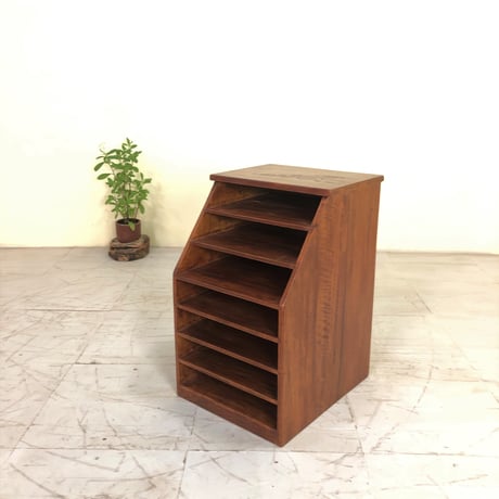 レトロ　大きな　木製オープンシェルフ オープンラック | STORES