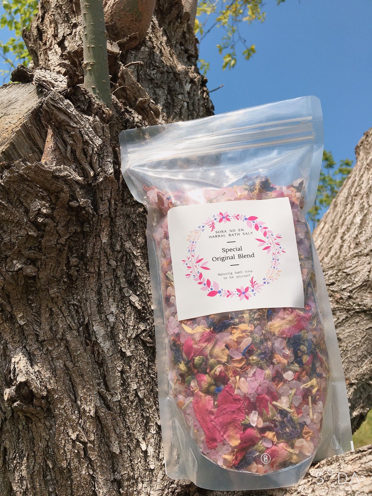 ハーブバスソルト「スペシャルオリジナルブレンド」600g カードなし