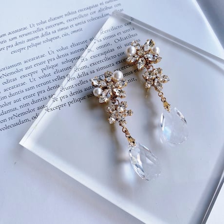 Plaisir —- スワロフスキークリスタル ブライダル N306