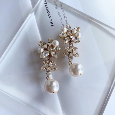 Plaisir —- スワロフスキークリスタル ブライダル N306