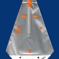 三角サンドイッチ袋KSW 70mm幅 1枚あたり 6円 200枚フィルム梱包