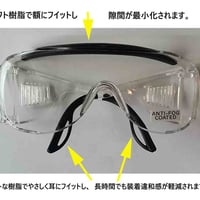 本格防塵ゴーグル　災害時に目を守る・花粉・ウィルス対策に最適