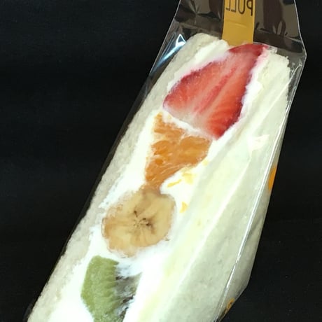 フルーツサンドに最適な三角サンド袋　幅６０ミリ　６円／枚　　4０００枚／箱