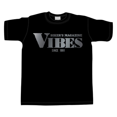 VIBES Tシャツ  SILVERプリント