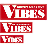 VIBESステッカー（赤）3枚set