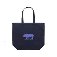actwise 2TONE Animal TOTE BAG (ブラック)