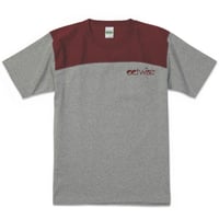 actwise ロゴT（バーガンディ×グレー）【数量限定】