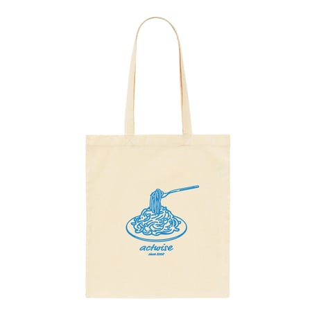 actwise Pasta de トート（Natural x Blue）