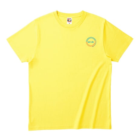 actwise x Portable Music PlayerＴシャツ（LIGHT YELLOW）