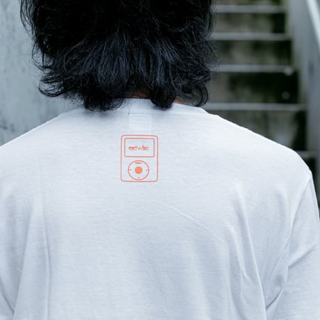 actwise x Portable Music PlayerＴシャツ（WHITE）