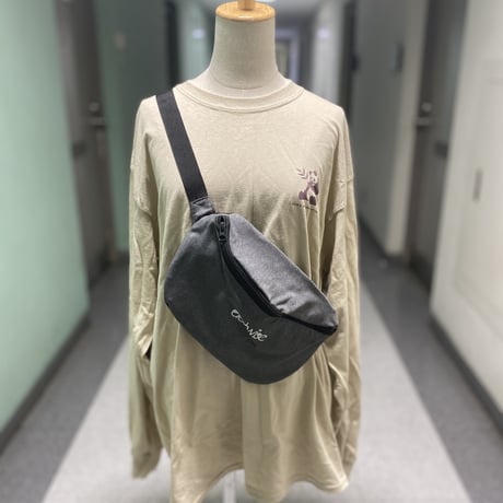 actwise パンダ哲学 長袖Tシャツ（サンド）