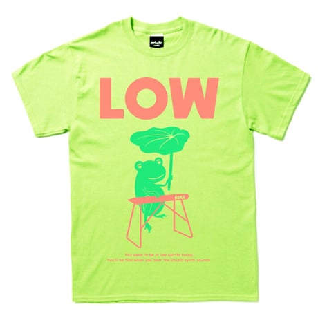 かえるシンセ Tシャツ（PISTACHIO）