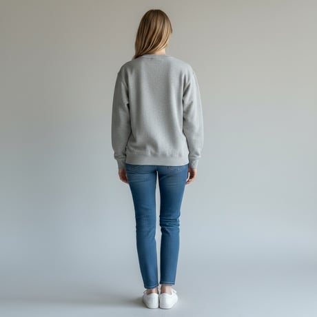 actwise 刺繍ロゴ スウェット（Mix Gray)