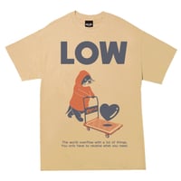 かわうそカート Tシャツ（TAN）