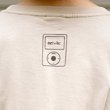 actwise x Portable Music PlayerＴシャツ（NATURAL）