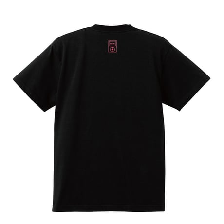 actwise x Portable Music PlayerＴシャツ（BLACK）