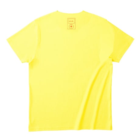 actwise x Portable Music PlayerＴシャツ（LIGHT YELLOW）
