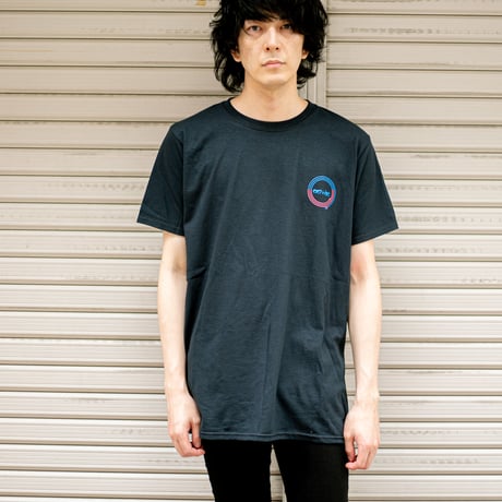 actwise x Portable Music PlayerＴシャツ（BLACK）