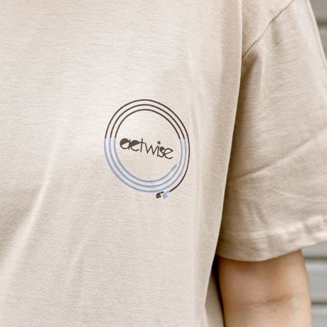 actwise x Portable Music PlayerＴシャツ（NATURAL）