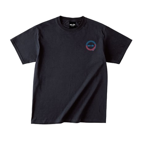 actwise x Portable Music PlayerＴシャツ（BLACK）