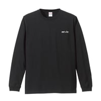 actwiseロゴ 長袖Ｔシャツ（ブラック）