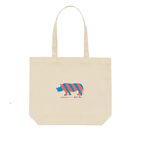 actwise 2TONE Animal TOTE BAG (ナチュラル)